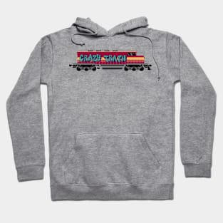 Crazy Train - Rock and Roll Locomotive Hoodie